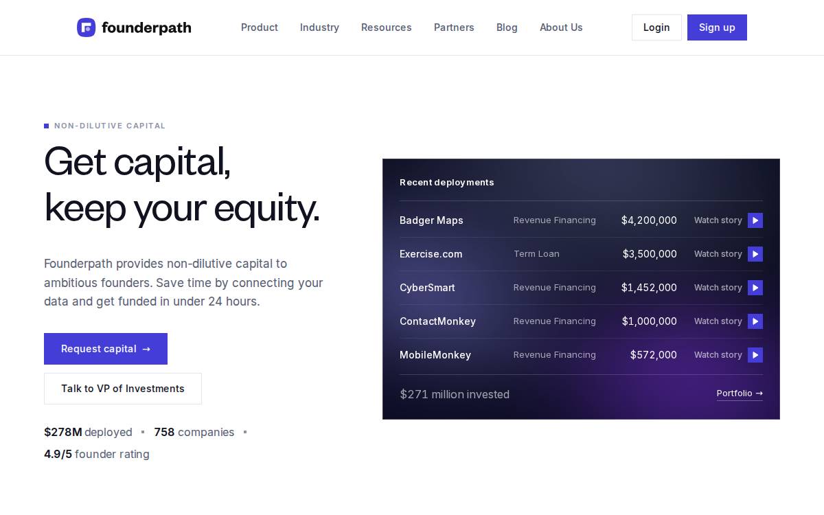 Founderpath website preview