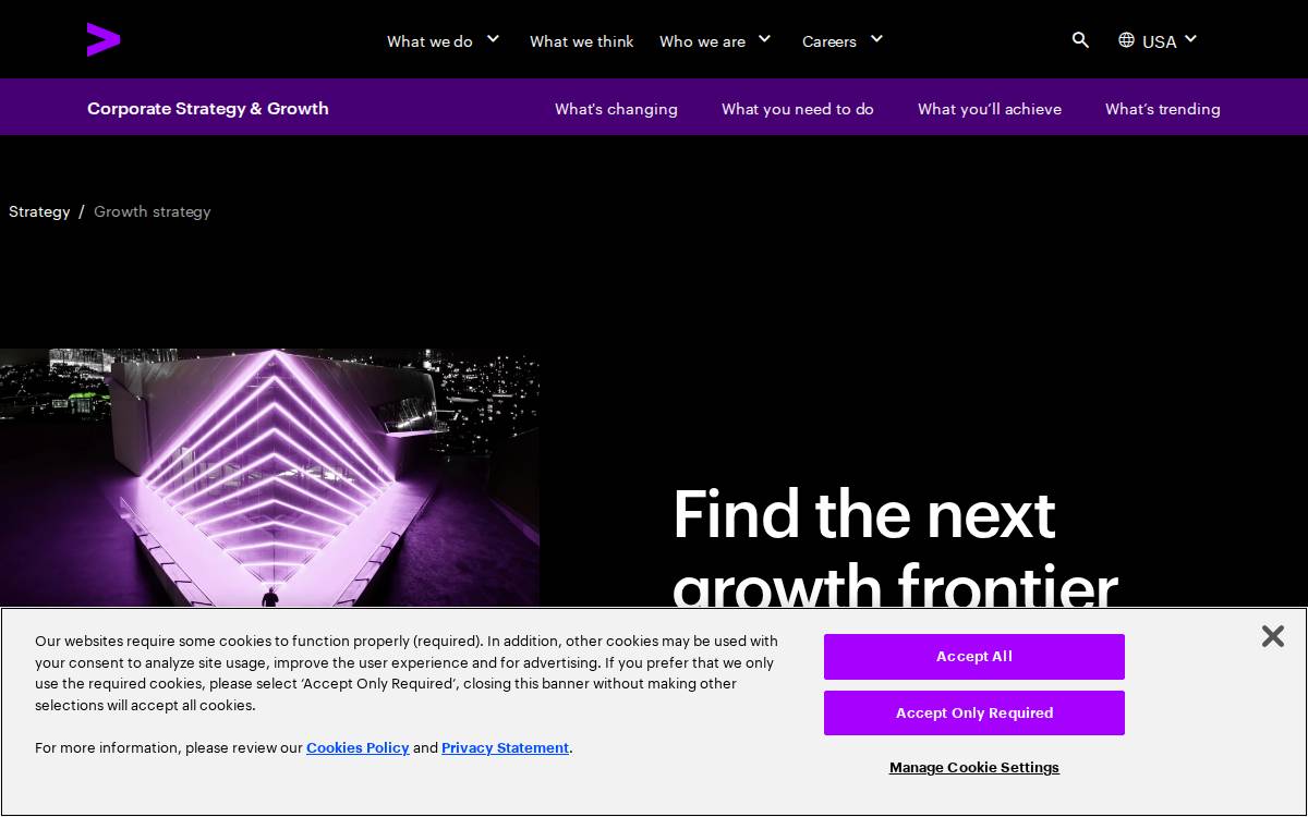 Founders Intelligence website preview