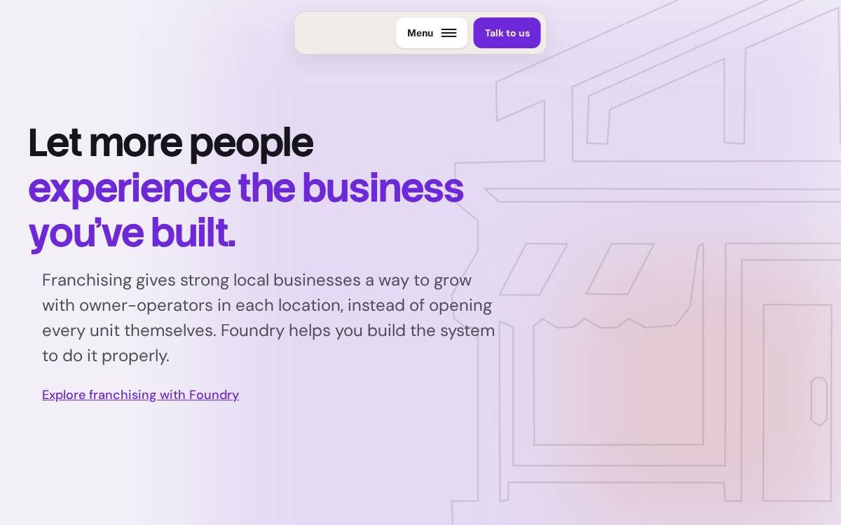 Foundry website preview