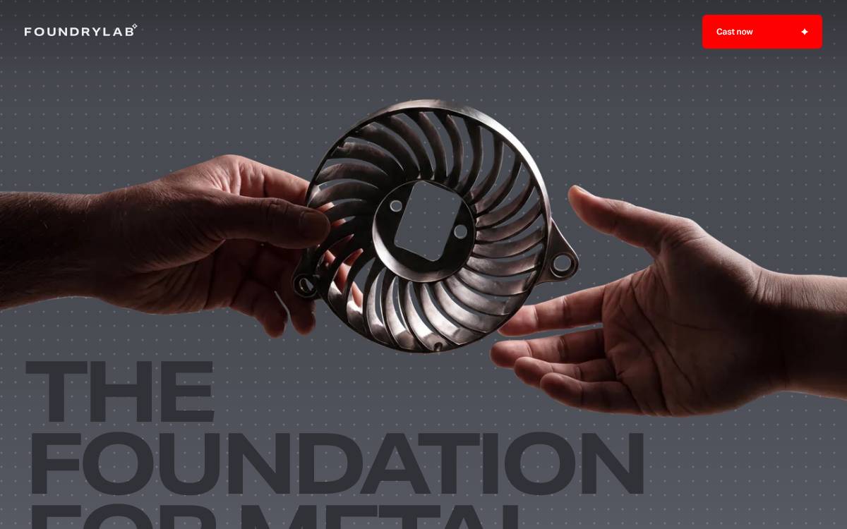 Foundry Lab website preview