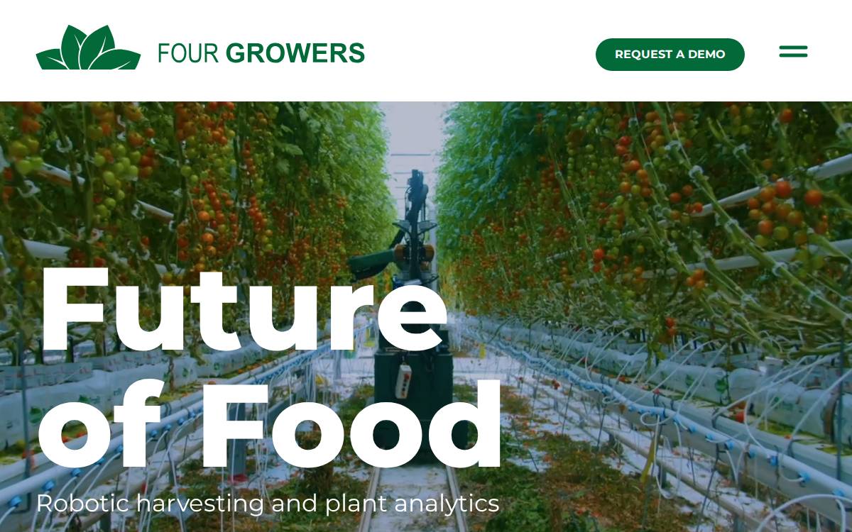 Fourgrowers website preview