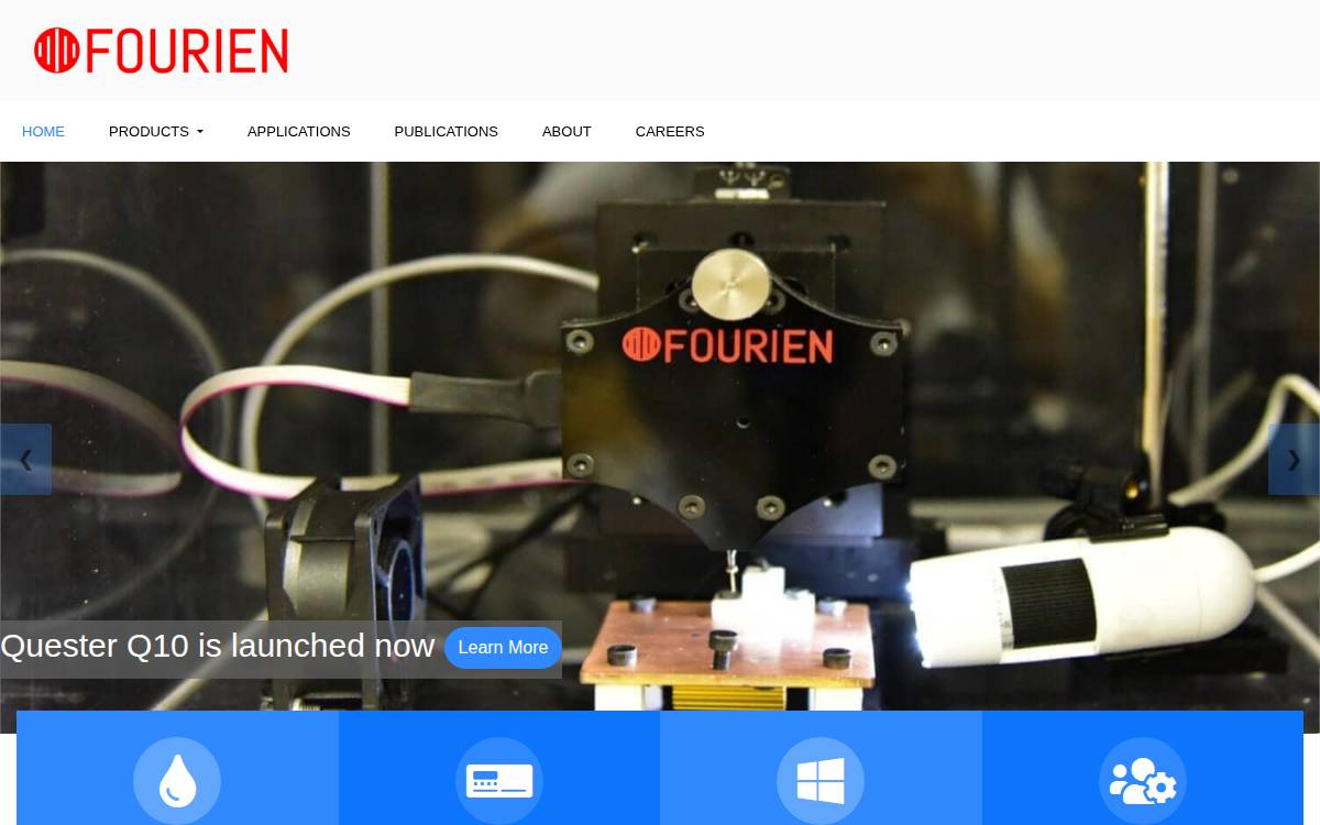 Fourien Inc. website preview