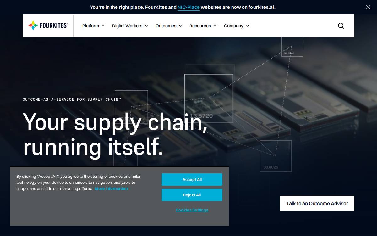 Four Kites website preview