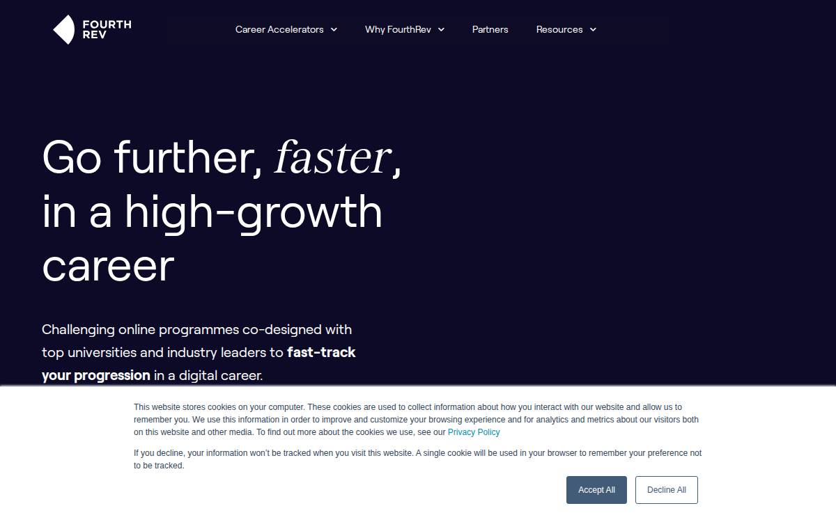 Fourth Rev website preview