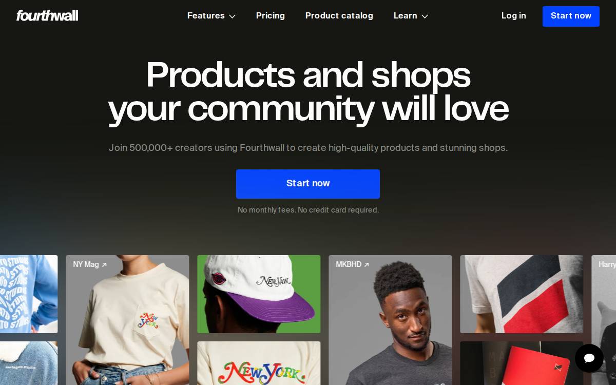 Fourth Wall website preview