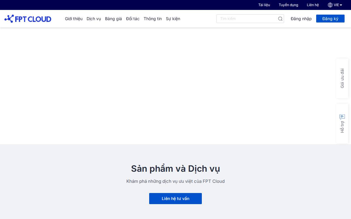 FPT website preview