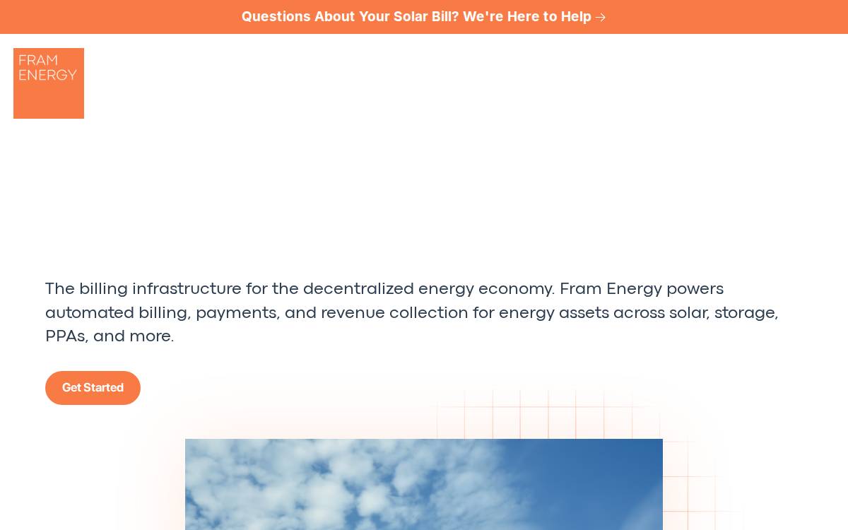 Fram Energy website preview