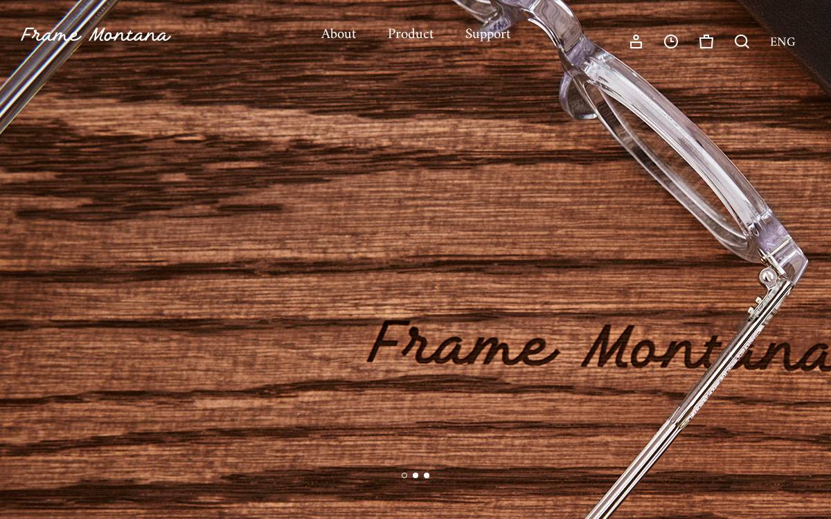 Frame Montana website preview