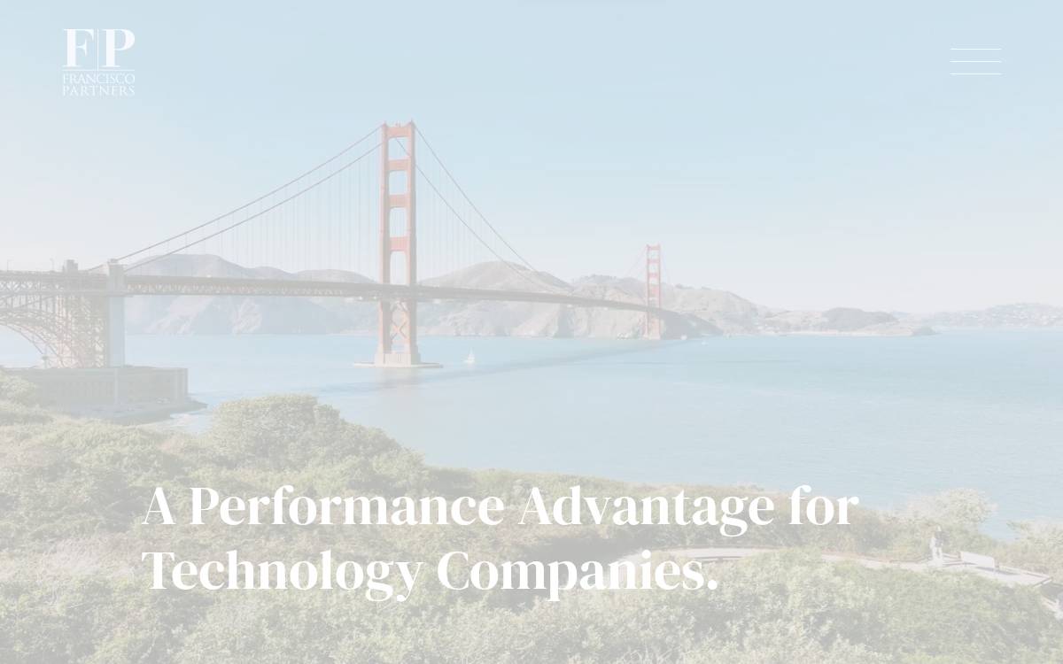 Francisco Partners website preview