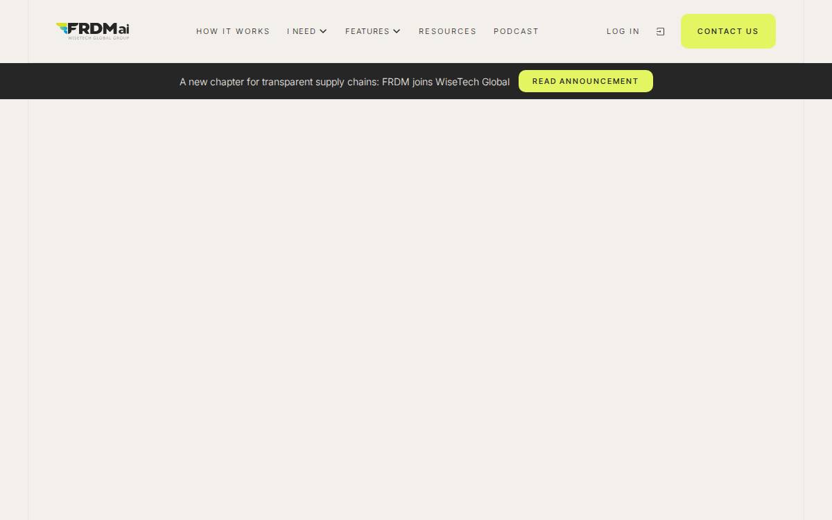 FRDM website preview