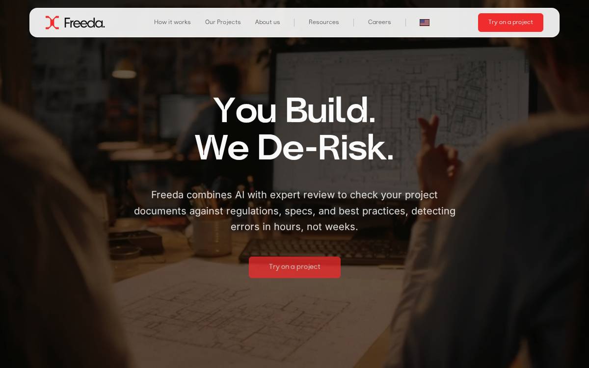 Freeda website preview