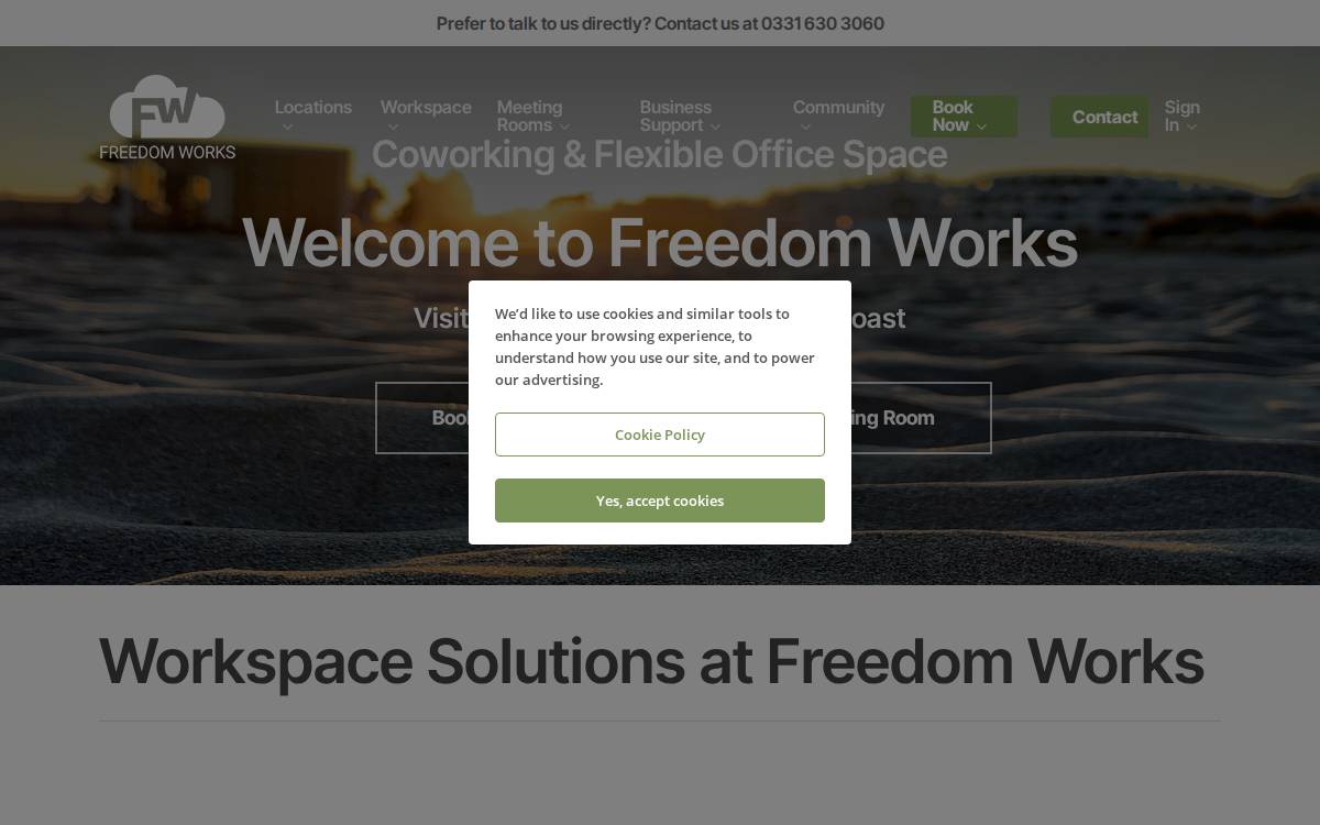 Freedom Works website preview