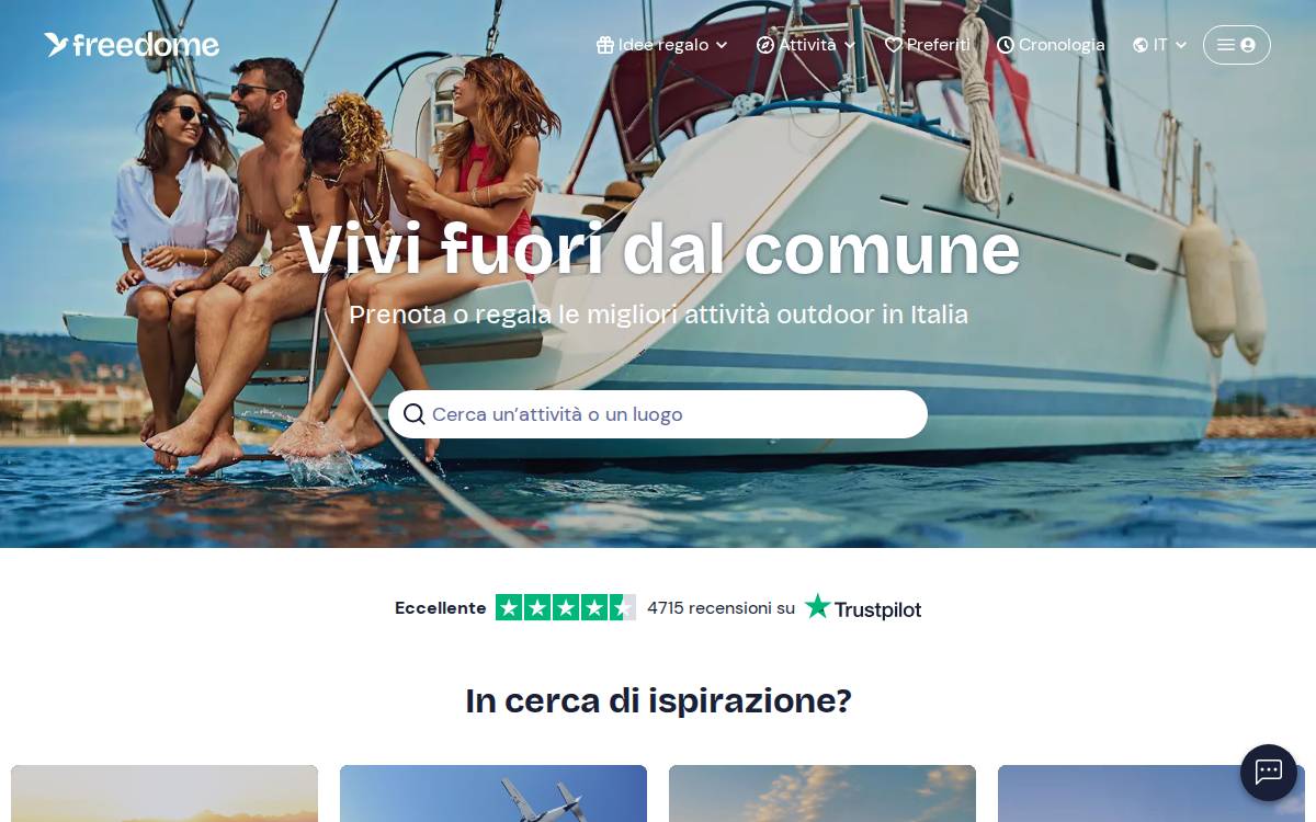Freedome website preview