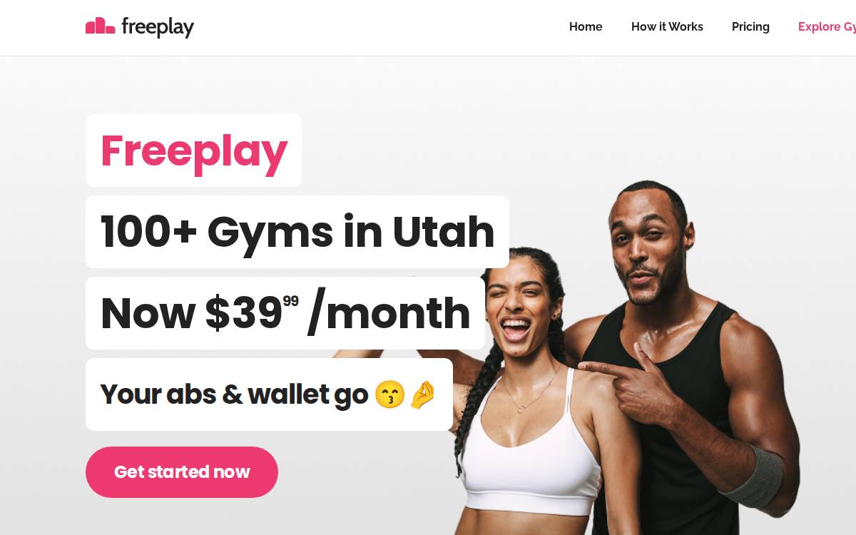 Freeplay website preview