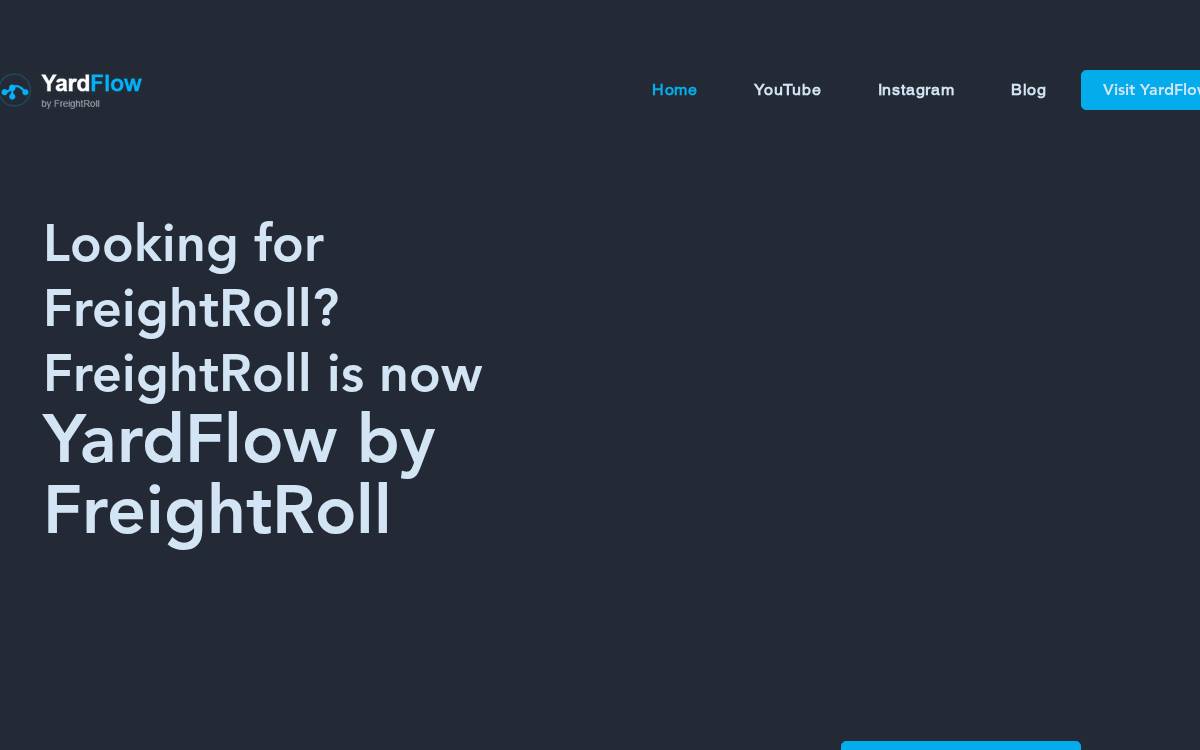 Freightroll website preview