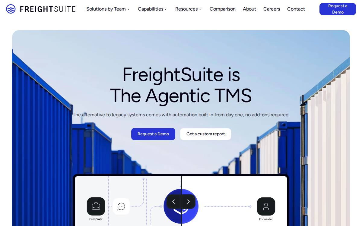 Freightsuite website preview