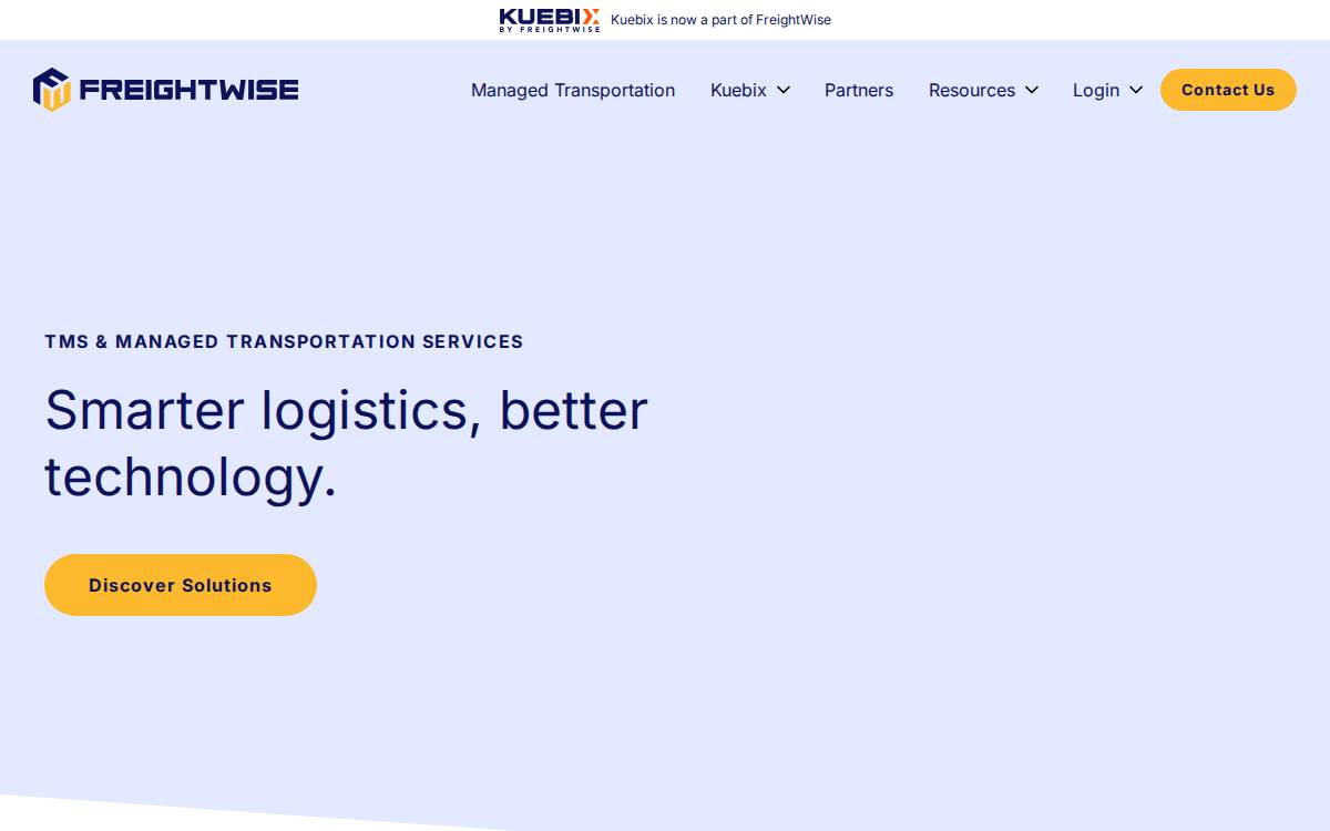 FreightWise website preview