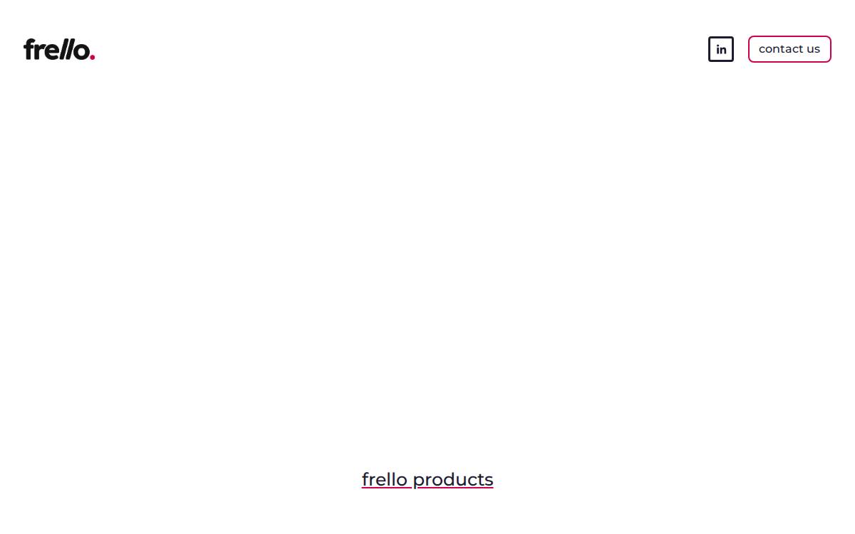 Frello website preview