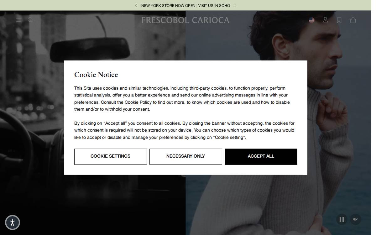 Frescobol Carioca website preview