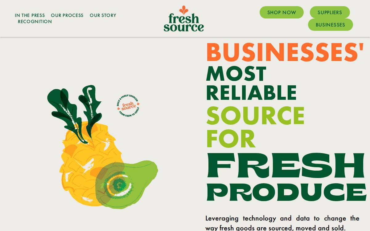 Freshsourceglobal website preview