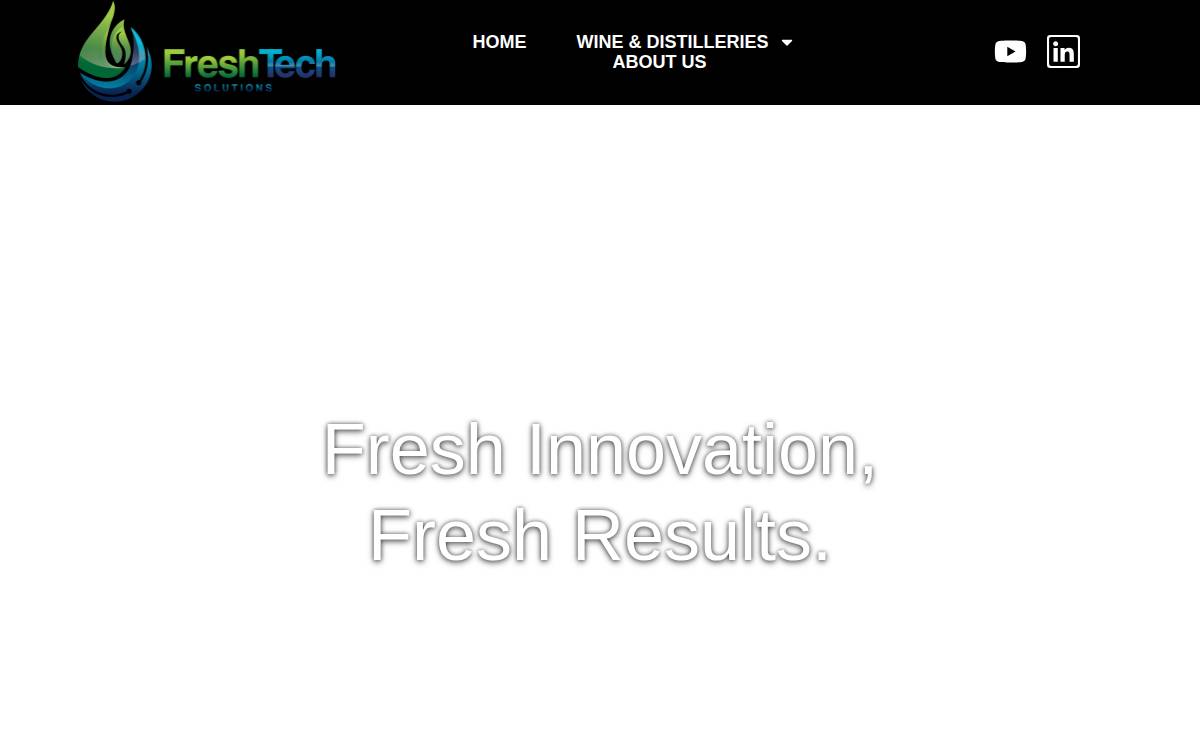 FreshTech Solutions website preview