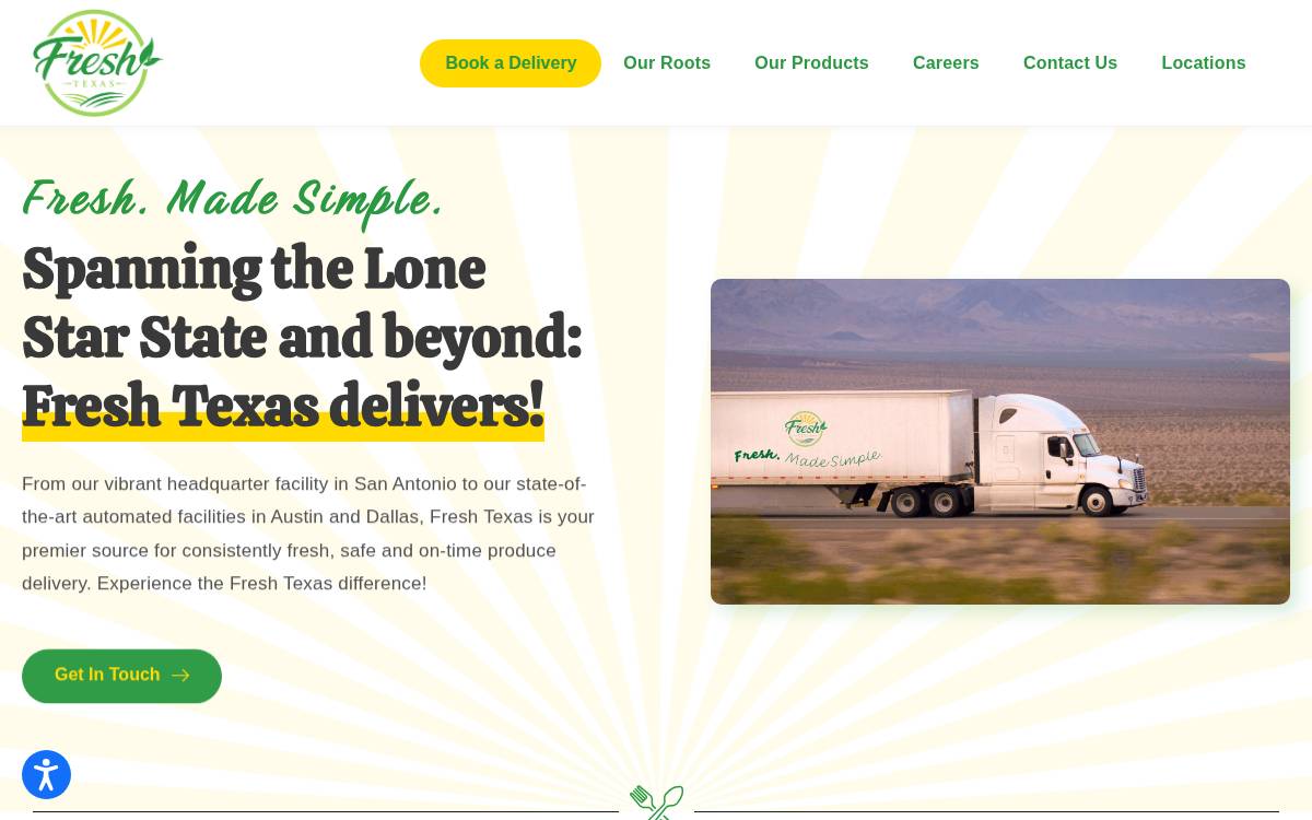 Freshtx website preview
