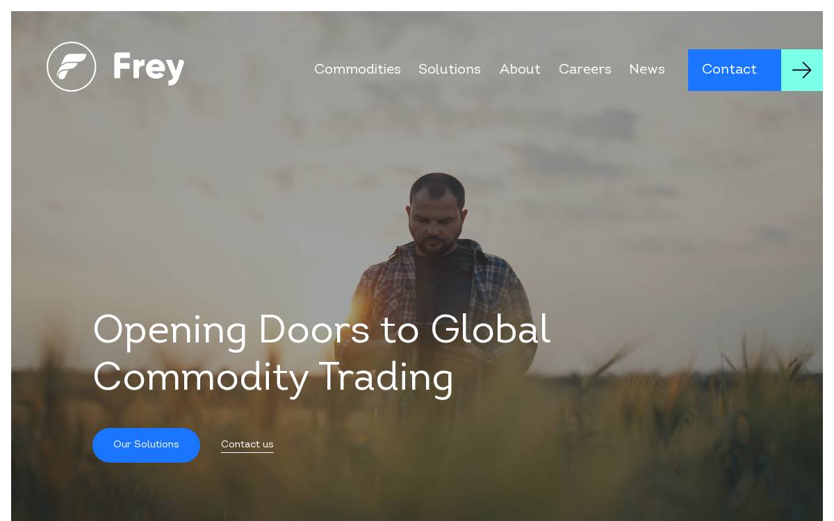Frey website preview