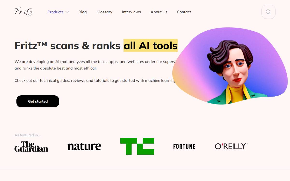 Fritz website preview