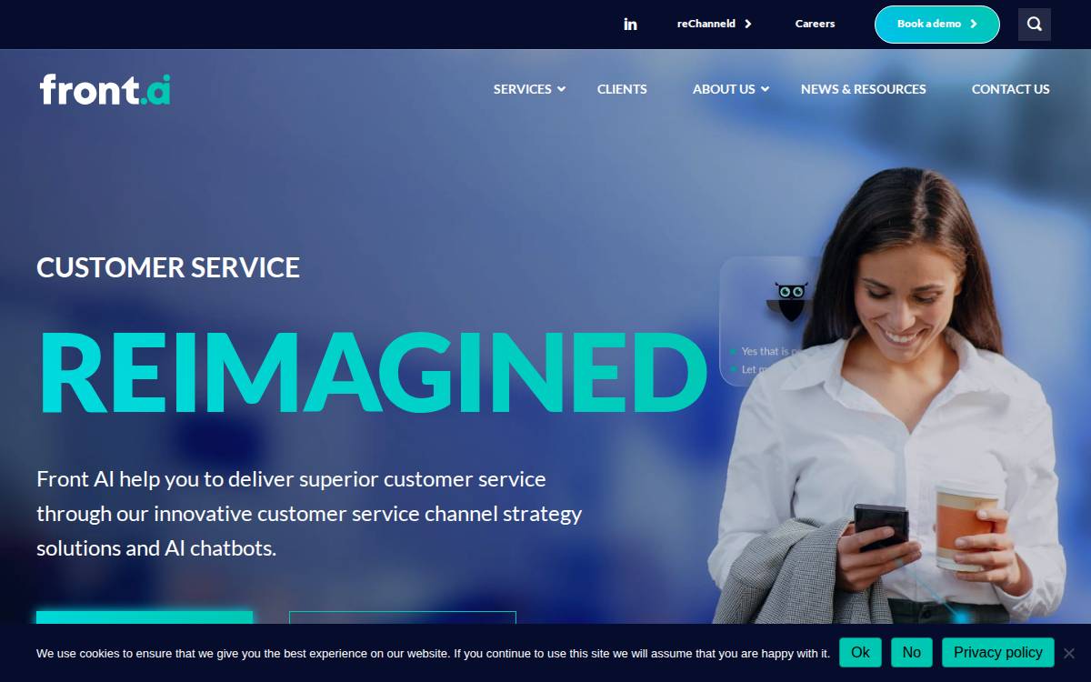 Front website preview