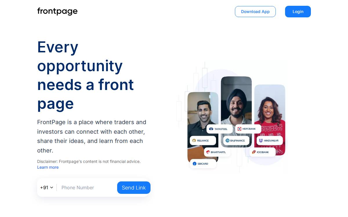 FrontPage website preview