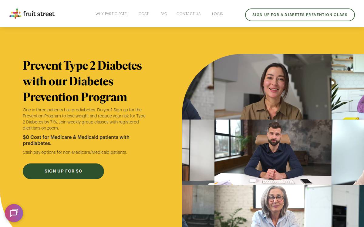 Fruitstreet website preview