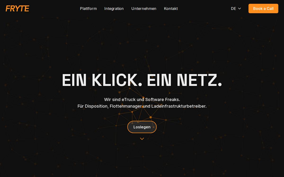 Fryte website preview