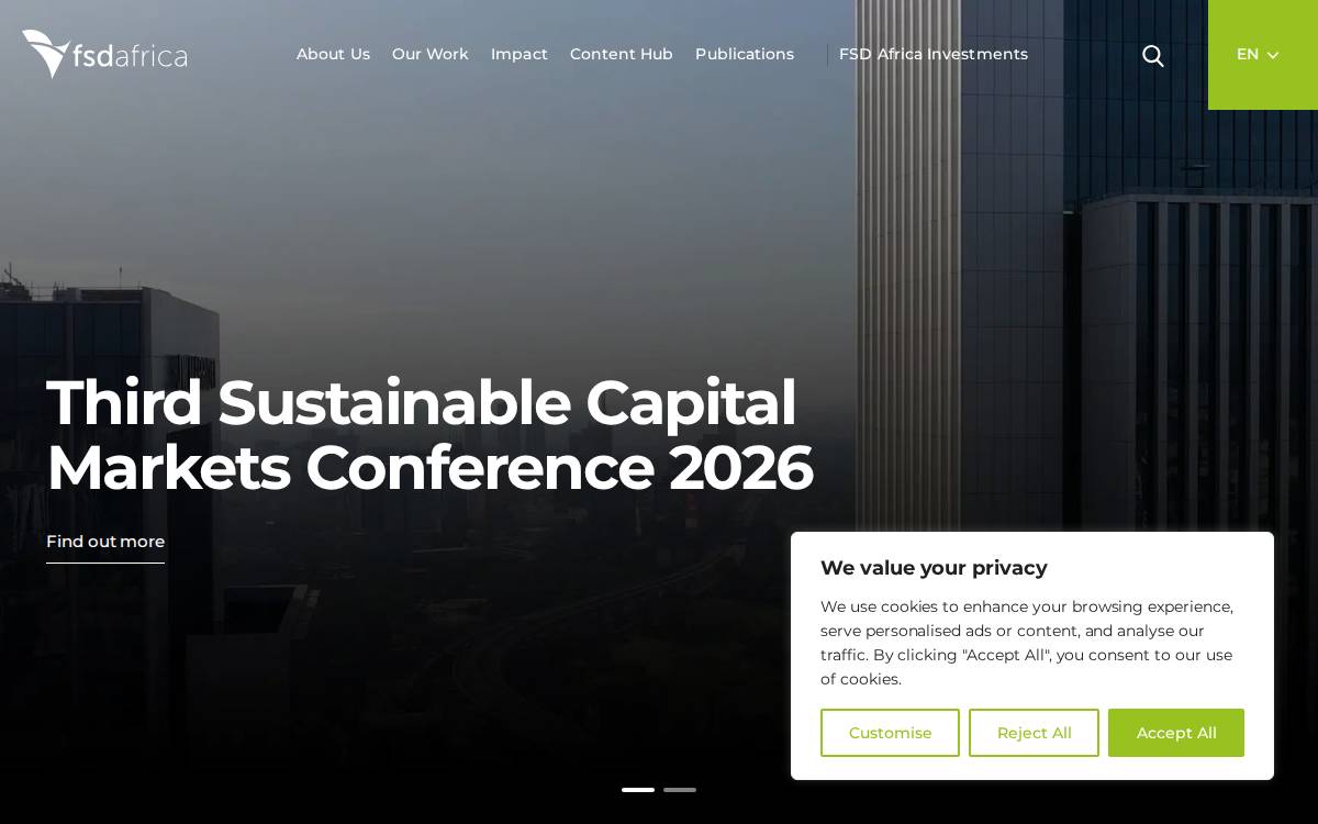 Fsdafrica website preview