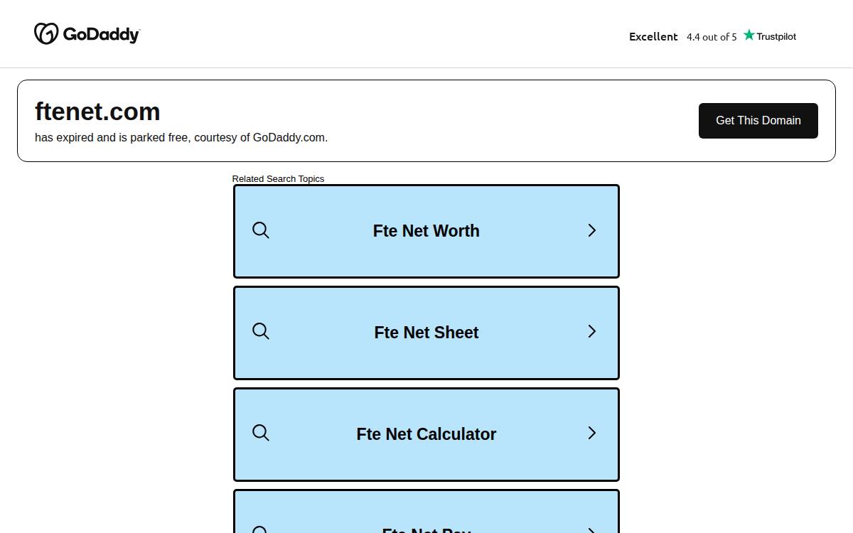 FTE Networks, Inc. website preview