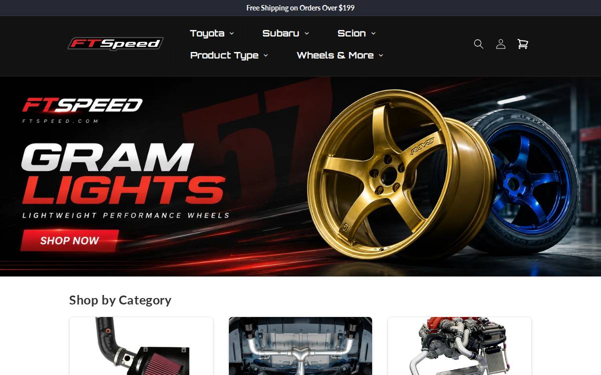 FTSpeed website preview