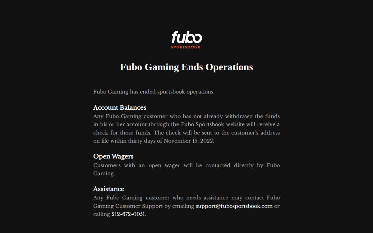 Fubosportsbook website preview