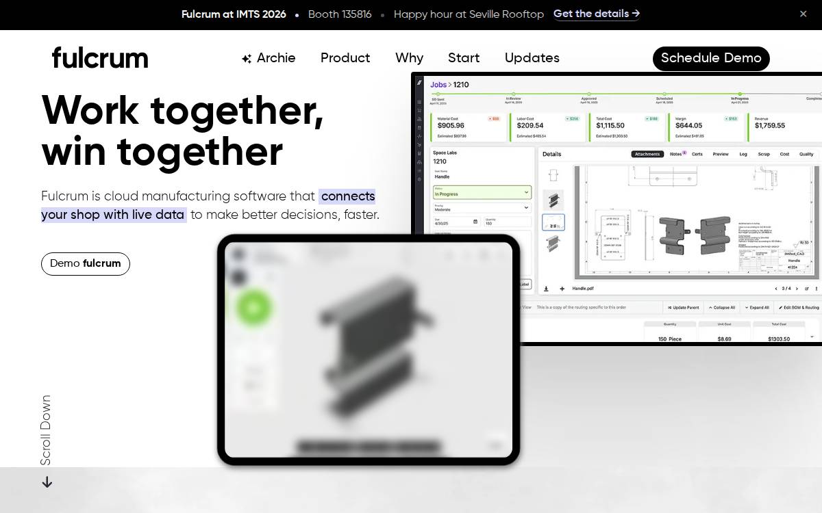 Fulcrum website preview