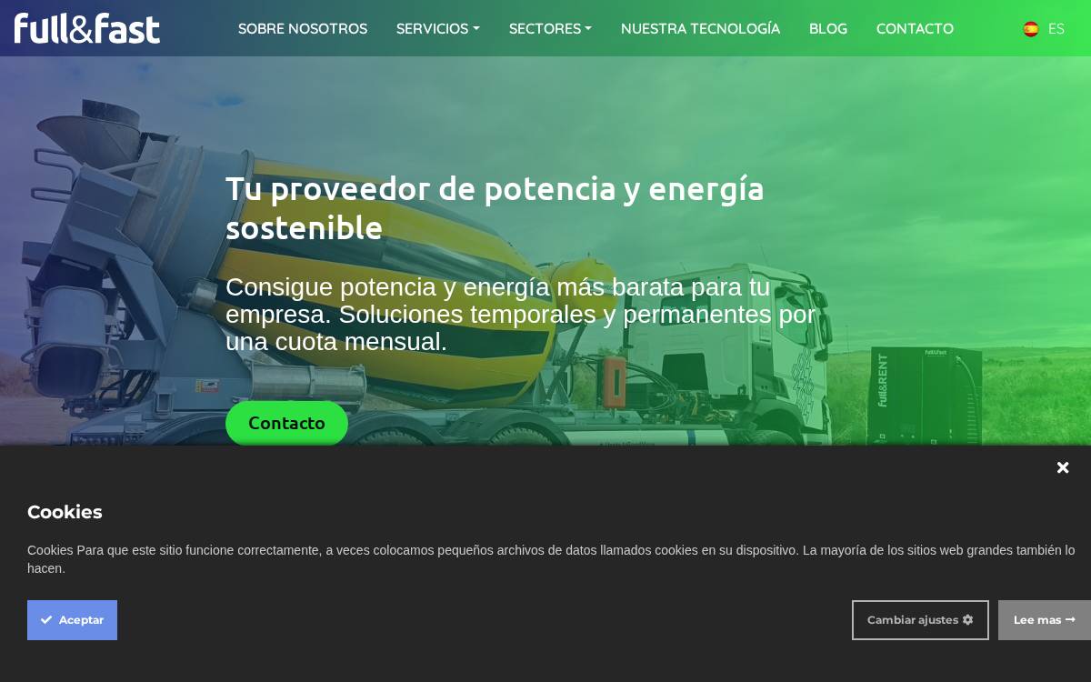 Full&Fast website preview