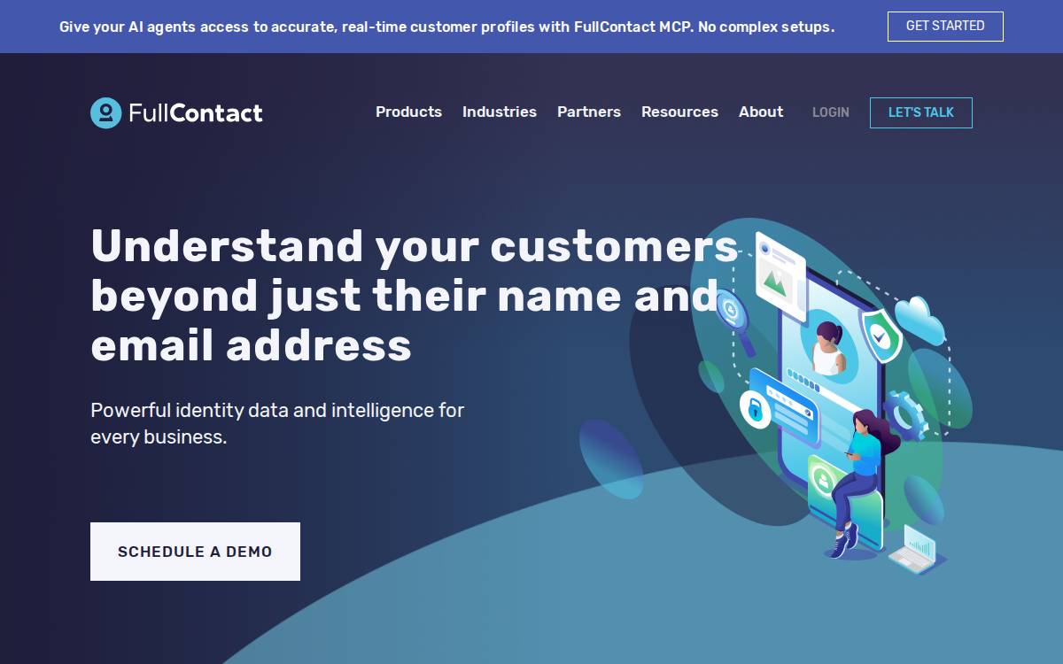 FullContact website preview