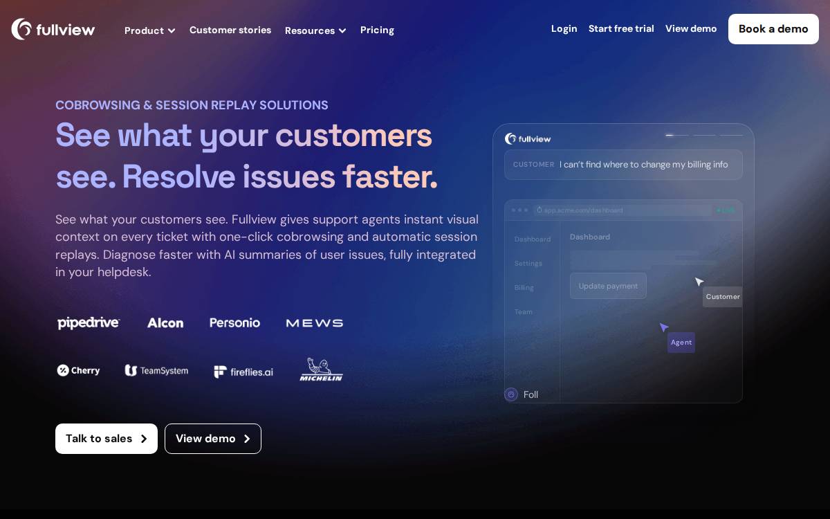 Fullview website preview