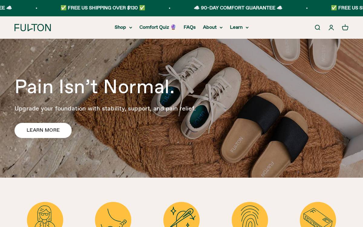 Fulton website preview