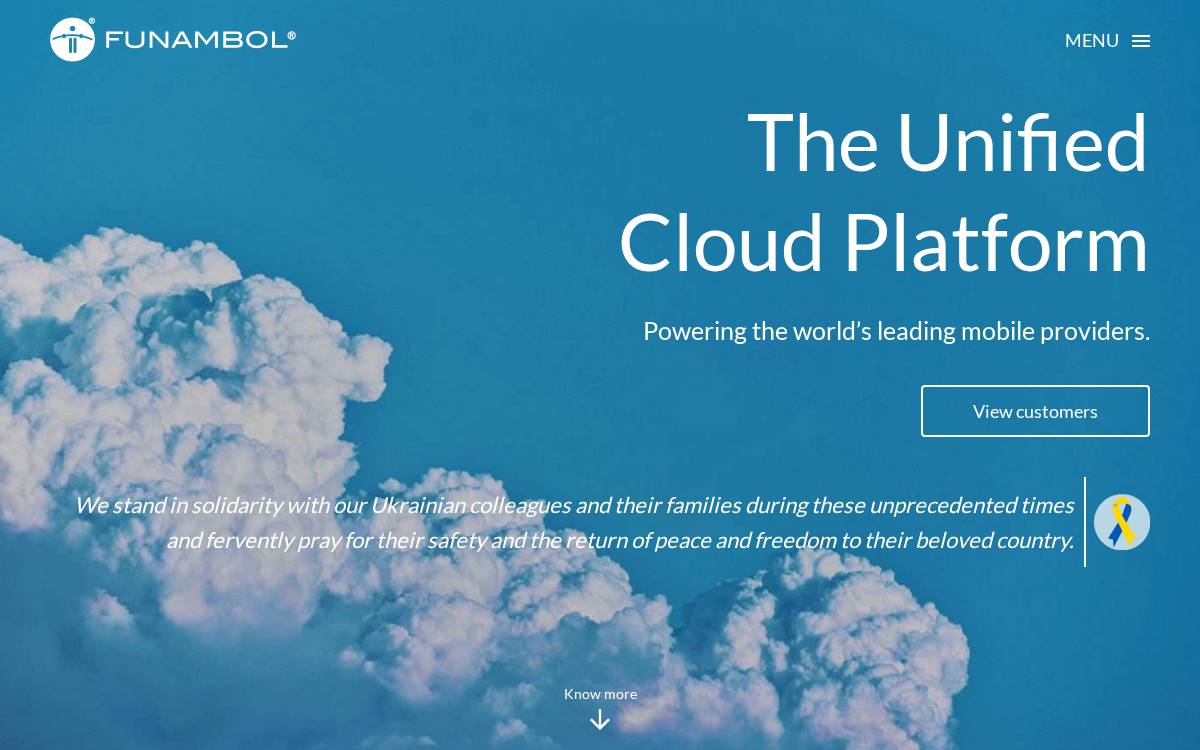 Funambol website preview