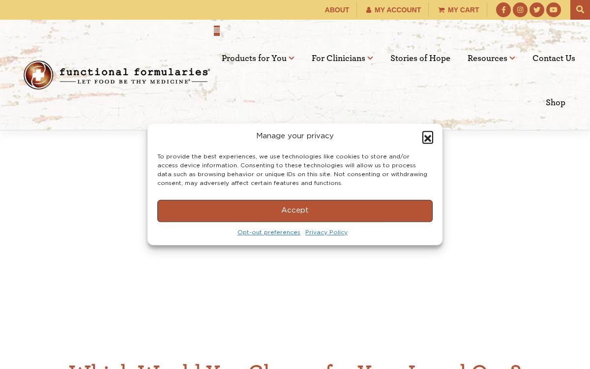 Functional Formularies website preview