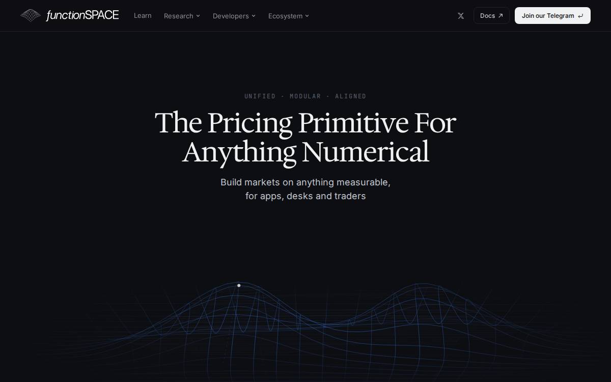 functionSPACE website preview