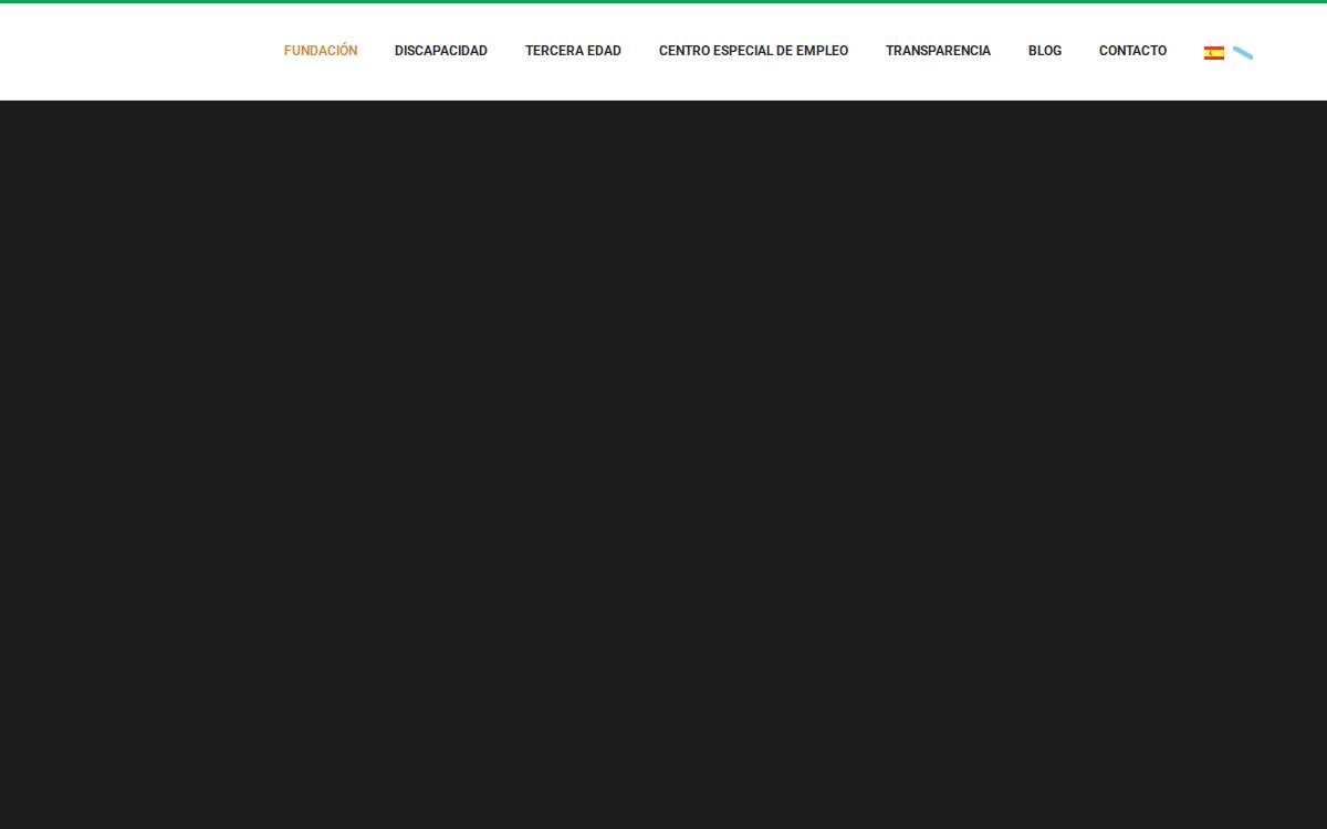 Fundación ADCOR website preview
