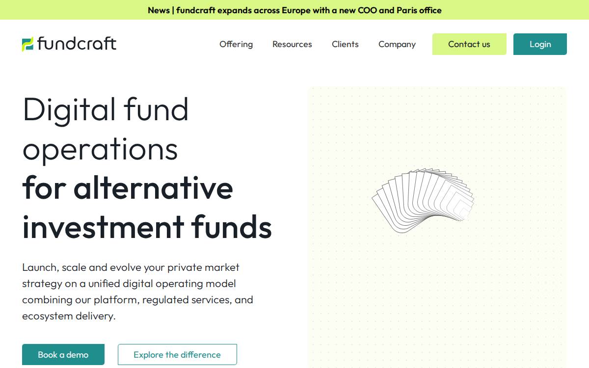 fundcraft website preview