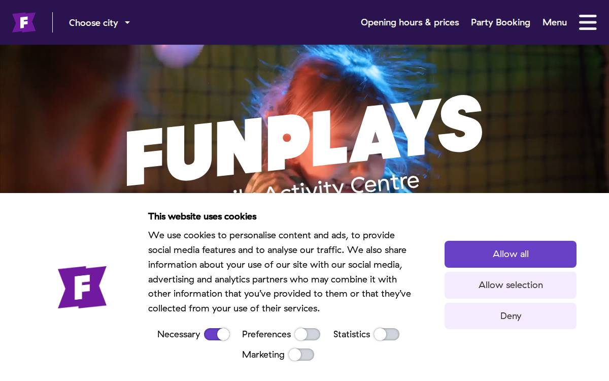 Funplays website preview