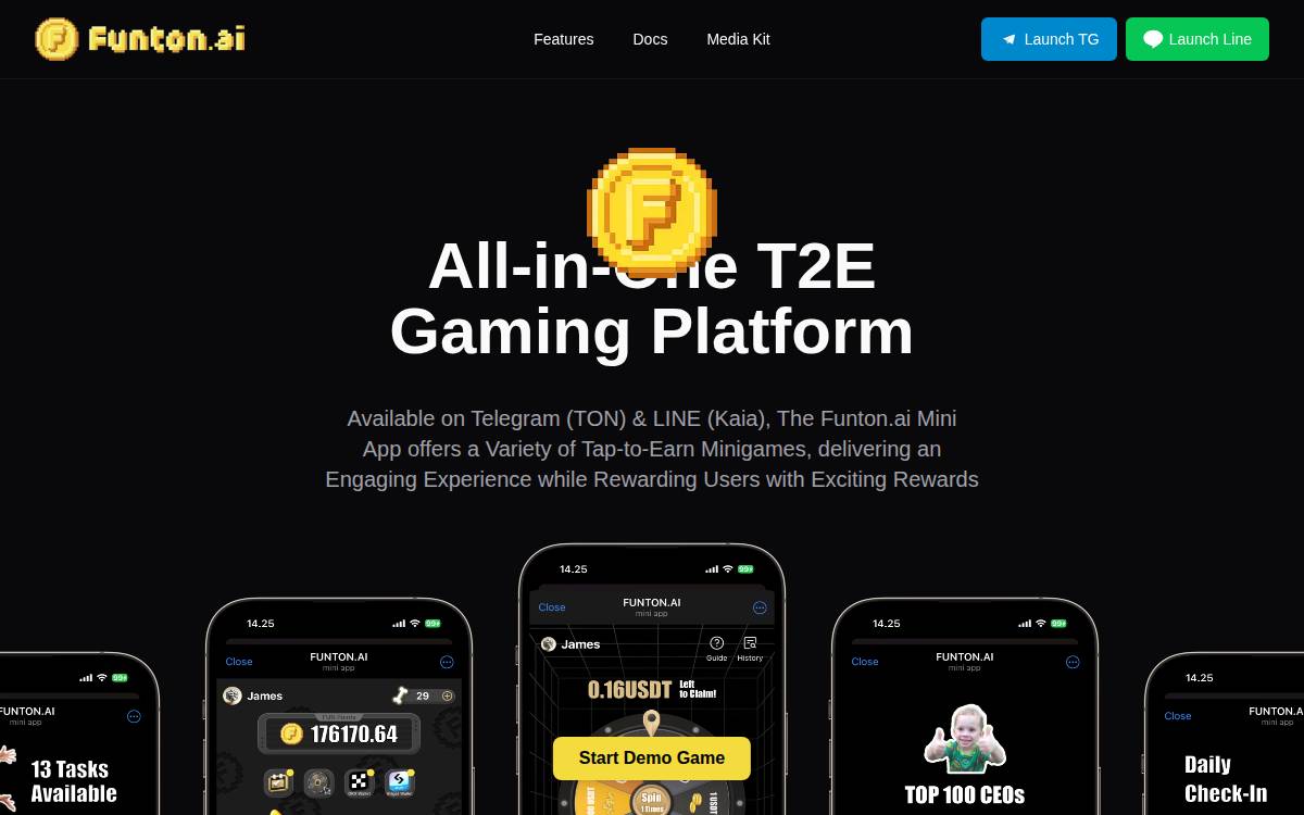 Funton website preview
