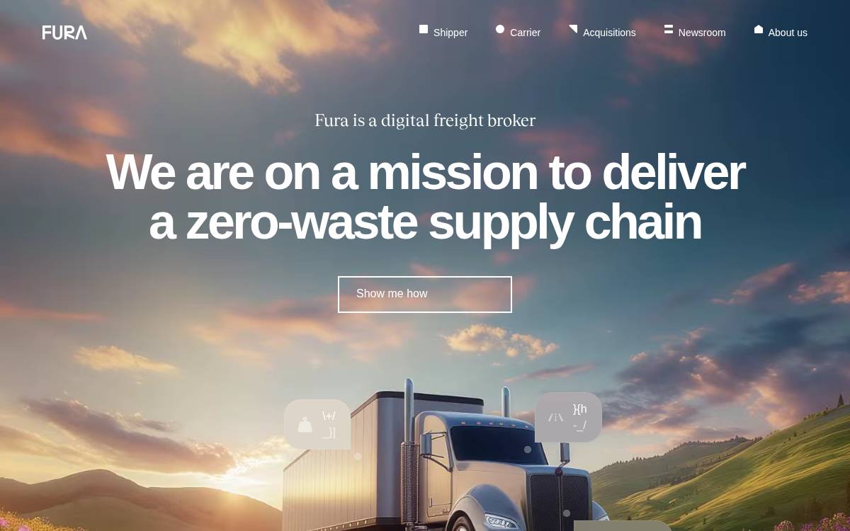 Fura website preview