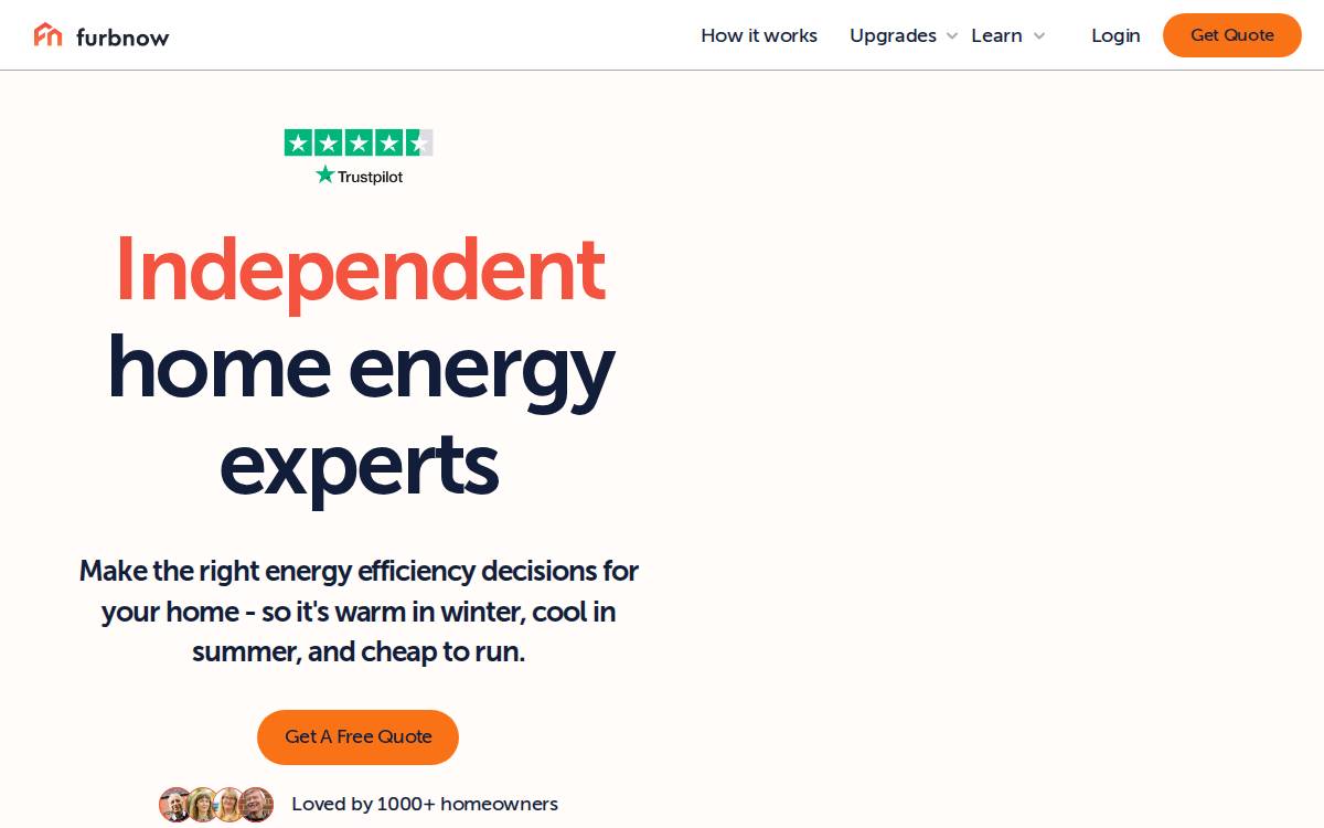 Furbnow Seed website preview